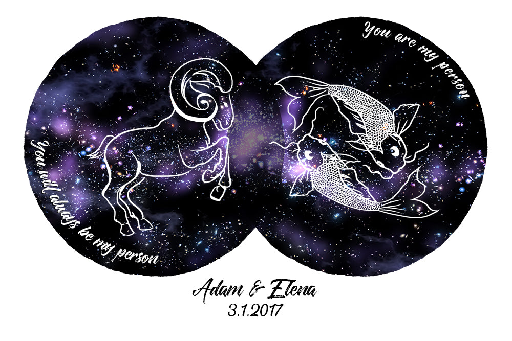 Zodiac I Belong With You Personalize Mug Gift For Couple