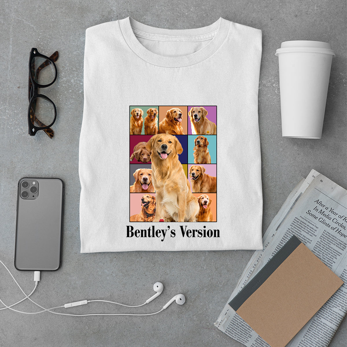 Eras Tour Dog Shirt - Personalized Custom Dog Photo Shirt Eras-Tour-Dog-Shirt---1.jpg?v=1710230376