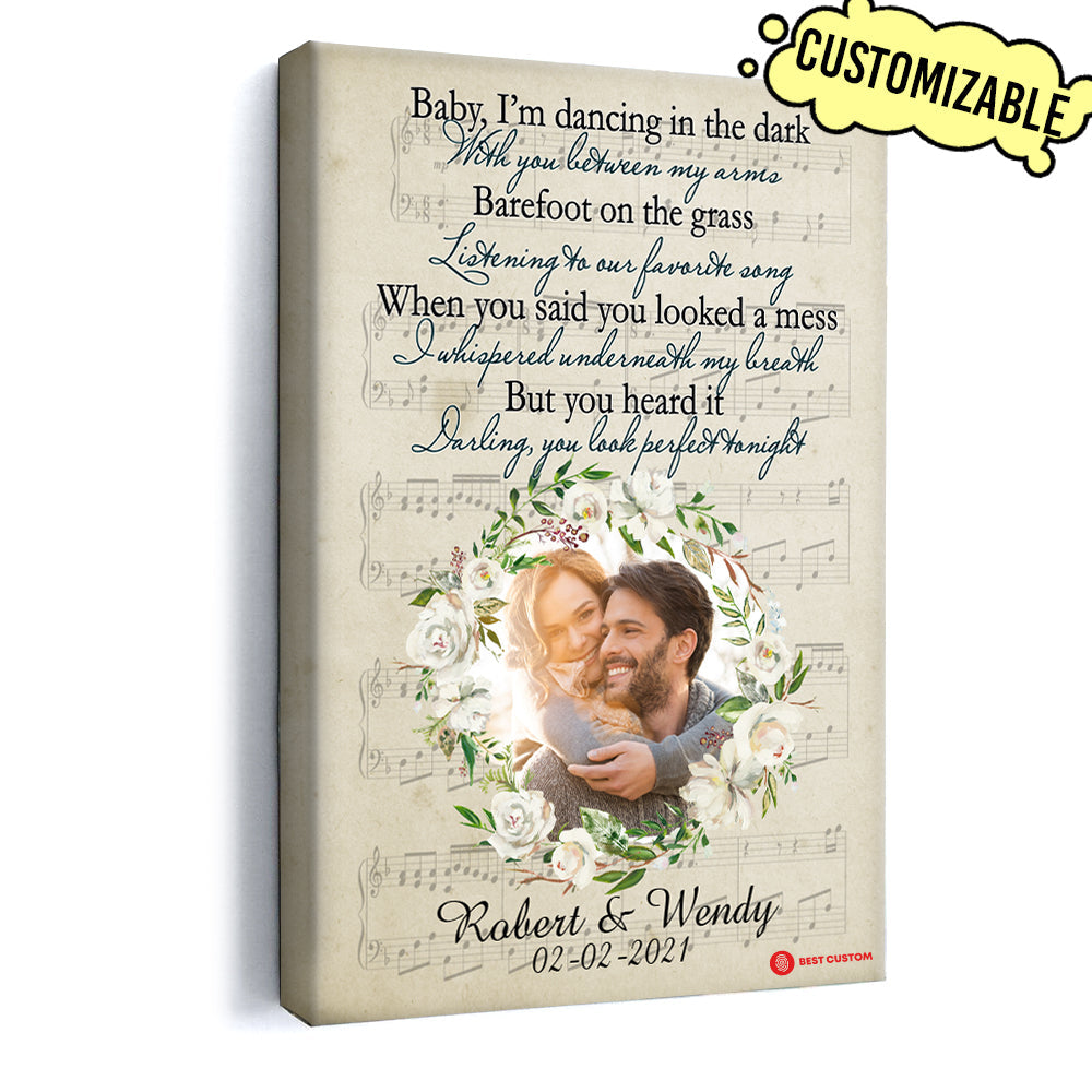 Baby, I'm Dancing In The Dark - Personalized Photo Poster - Canvas, Gift For Couple FBBanner.jpg?v=1644572050
