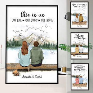 Fishing Partner For Life This Is Us - Personalized Poster & Canvas - Gift For Couple FishingPartnerForLifeCouplePersonalizedPoster_CouplesThatFishTogetherStayTogether_CustomizedGiftForLoverBoyfriend_LivePreviewAM07.jpg?v=1644566225