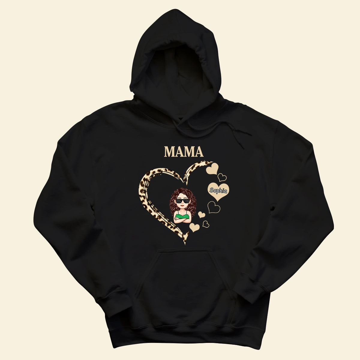 Grandma Mom Heart - Personalized Apparel - Gift For Mom, Grandma, Mommy, Mother's Day GrandmaMomHeart-2.jpg?v=1681442396