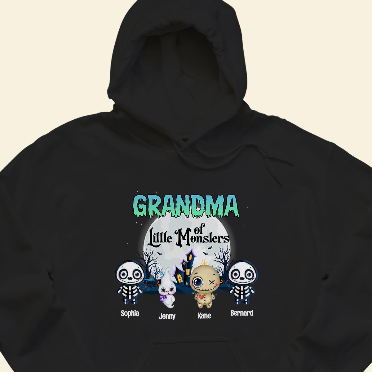 Grandma Of Little Monster - Personalized Apparel - Halloween GrandmaOfLittleMonster-3.jpg?v=1691056109