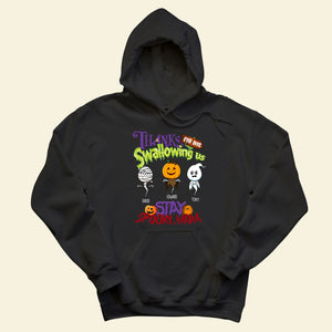 Thanks For Not Swallowing Us Halloween - Personalized Apparel - Gift For Mom, Halloween Hoodiie.jpg?v=1691487609