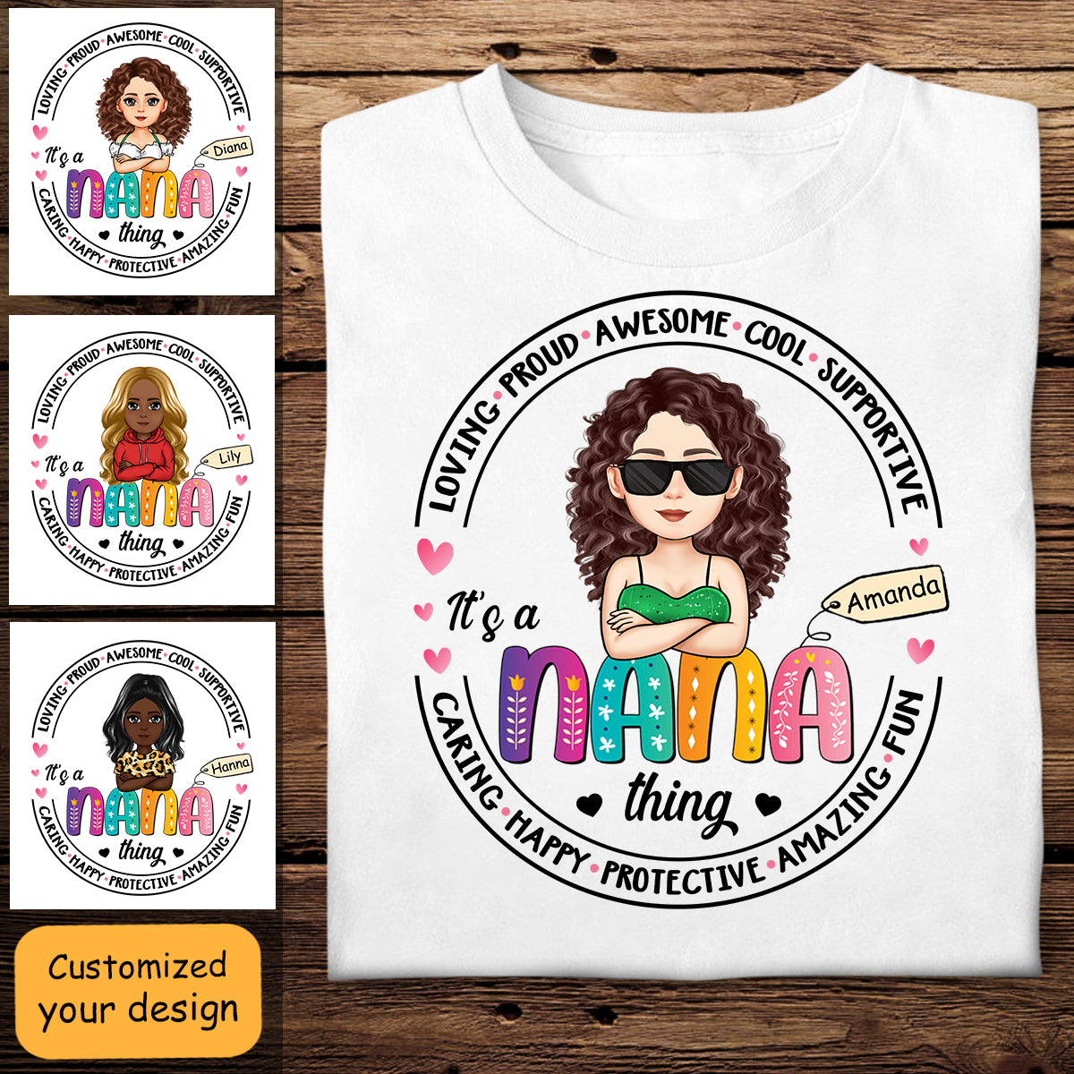It's A Nana Thing - Personalized Apparel - Gift For Grandma, Nana, Mimi, Mother's Day