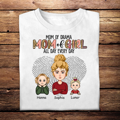 Mom Mode All Day Every Day - Personalized Apparel - Gift For Mom, Mum, Mommy, Mother's Day