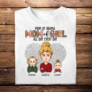 Mom Mode All Day Every Day - Personalized Apparel - Gift For Mom, Mum, Mommy, Mother's Day