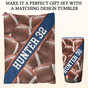 Football Lover - Personalized Blanket - Sport