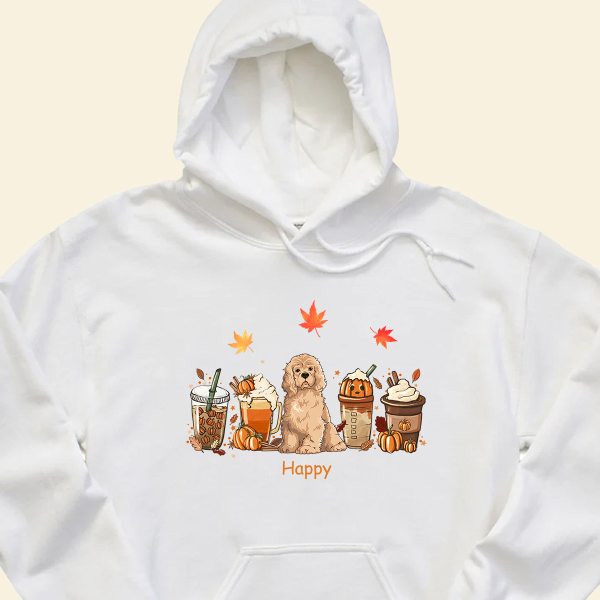 Pumpkin Spice Latte Iced Autumn - Personalized Apparel - Gift For Dog Lovers, Halloween PUMPKI_3.jpg?v=1691056067
