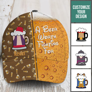 Prince Drinking Beer Buddies - Personalized Classic Cap - Gift For Friends PrinceDrinkingBeerBuddies-2.jpg?v=1690365386