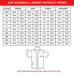 Customizable Baseball Jerseys - Gift For Baseball Fan - Pinstripe Orange White Black - Baseball Dad Father's Day Gifts
