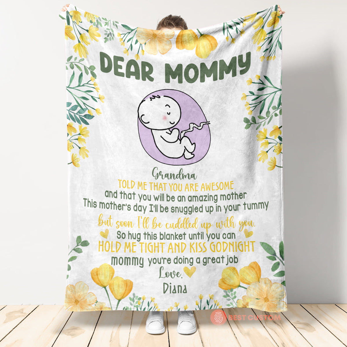 Soon I ll Be Cuddled Up With You - Personalized Blanket - Gift For Expecting Mom, Soon To Be Mom, Mother's Day SoonI_llBeCuddledUpWithYou-7.jpg?v=1681206639