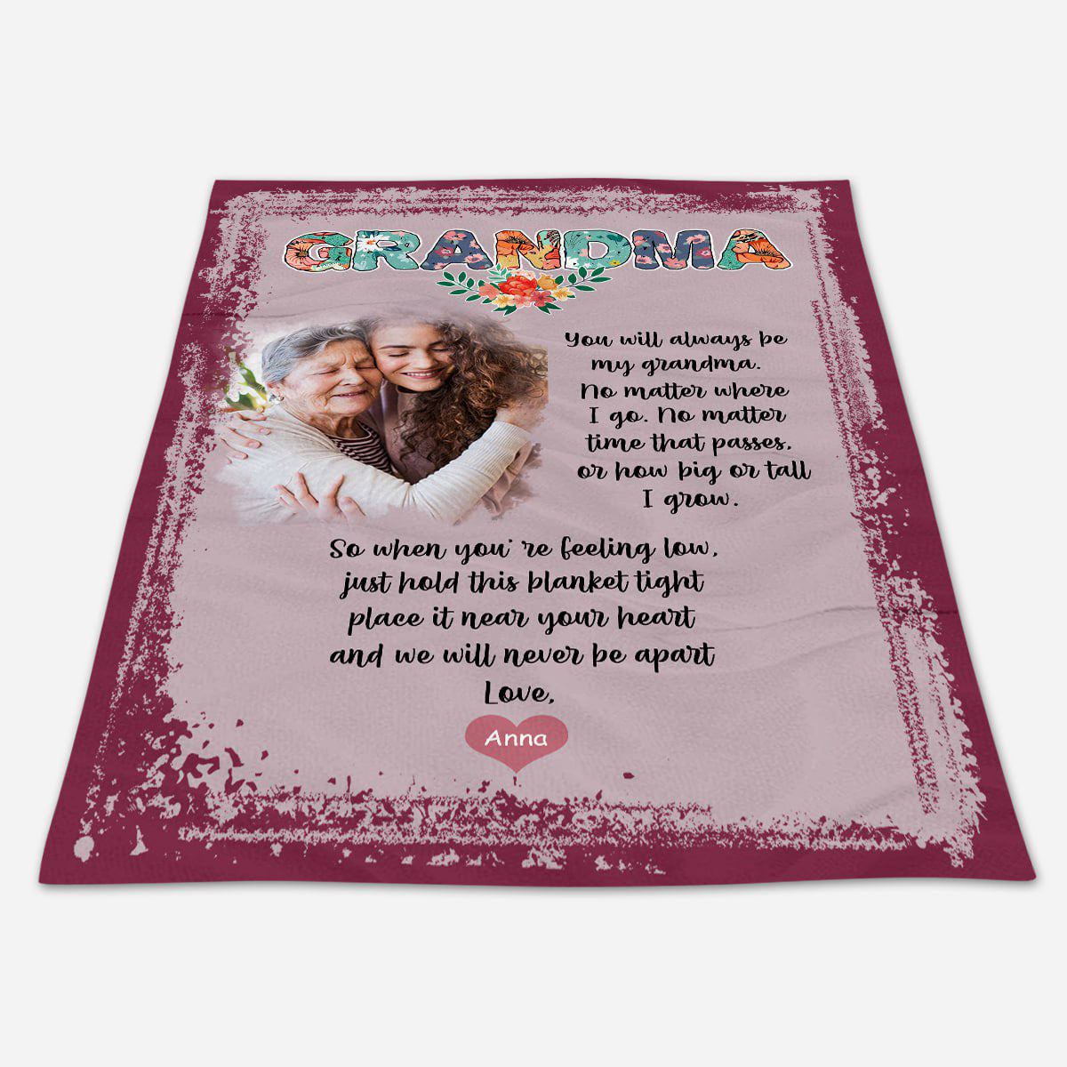 You Will Always Be Our Grandma - Personalized Blanket - Birthday, Mother's Day Gift For Mom, Grandma, Nana, Gigi a.jpg?v=1677297174