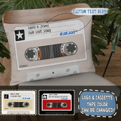 Our Love Song Cassette Tape - Personalized Pillow - Gift For Couple banner-2_a89e1524-d98f-4f73-a5bc-9c6a093e67d0.png?v=1644303791