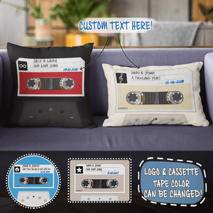 Our Love Song Cassette Tape - Personalized Pillow - Gift For Couple banner-3_95583c13-2dcb-4ec9-86df-6b6f69658626.png?v=1644303791