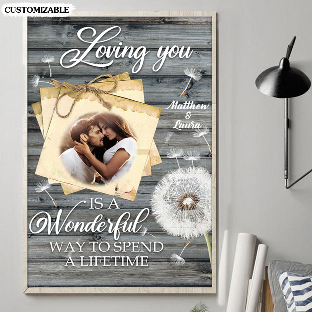 Loving You Is A Wonderful Way To Spend A Lifetime - Personalized Photo Poster & Canvas - Gift For Couple banner-FB_2c8f010a-e69c-4bea-a363-346ee872d11e.jpg?v=1644983297
