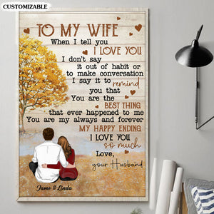 You Are The Best Thing - Personalized Poster & Canvas - Gift For Wife banner-FB_b0f3c95e-ae53-4110-ae19-904e646764a9.jpg?v=1644983305
