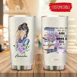 A Girl Who Really Loved Books & Tea - Personalized Tumbler - Book banner-FB_093754e4-e6de-47f3-b0cb-45ed545364d5.jpg?v=1644461061