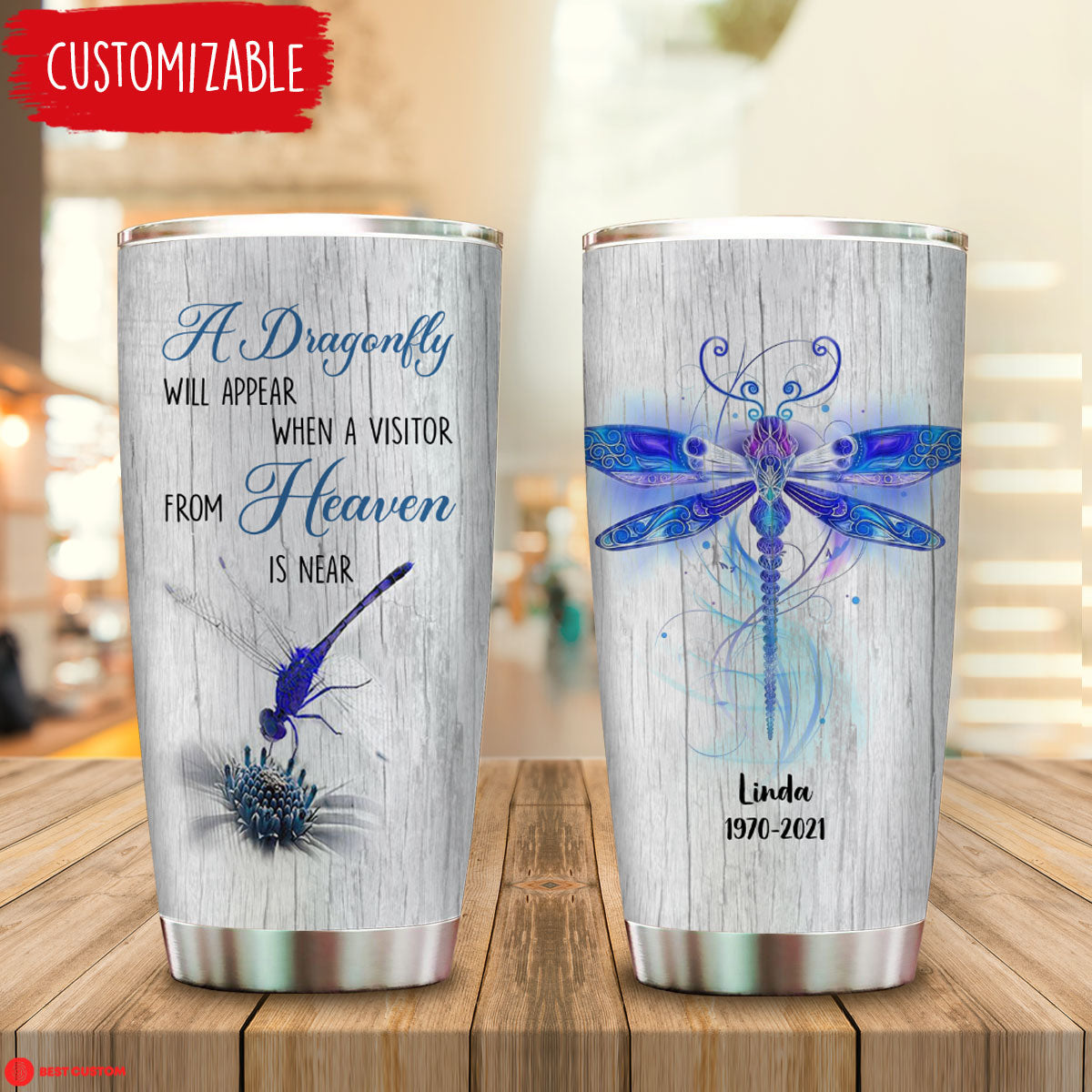 A Dragonfly Will Appear When A Visitor From Heaven Is Near - Personalized Tumbler - Memorial banner-FB_696297c6-b694-40d8-a94e-2199ed06b276.jpg?v=1649907043