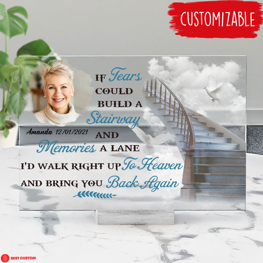 Bring You Back Again Personalized Photo Acrylic Plaque Memorial