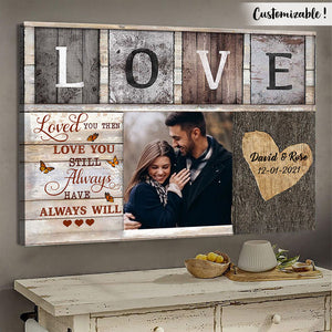 Loved You Then Love You Still Always Have Always Will - Personalized Photo Poster & Canvas - Gift For Couple banner-FB_7f6ccb8b-b9ce-44fc-987f-bbab7e252a59.jpg?v=1644983322
