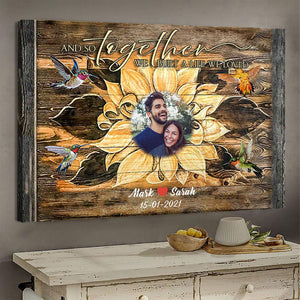 And So Together We Built A Life We Loved, Sunflower - Personalized Photo Poster & Canvas - Gift For Couple banner-GG_dee03c6f-5663-4bd0-9d77-ef0fd62d5565.jpg?v=1644983297