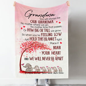 You Will Always Be Our Grandma - Personalized Blanket - Gift For Grandma banner-GG_d5d79a19-c14a-43bd-a7bc-966a7e0959ce.jpg?v=1647333586
