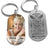 Missing You Until We Meet Again - Personalized Photo Stainless Steel Keychain - Memorial