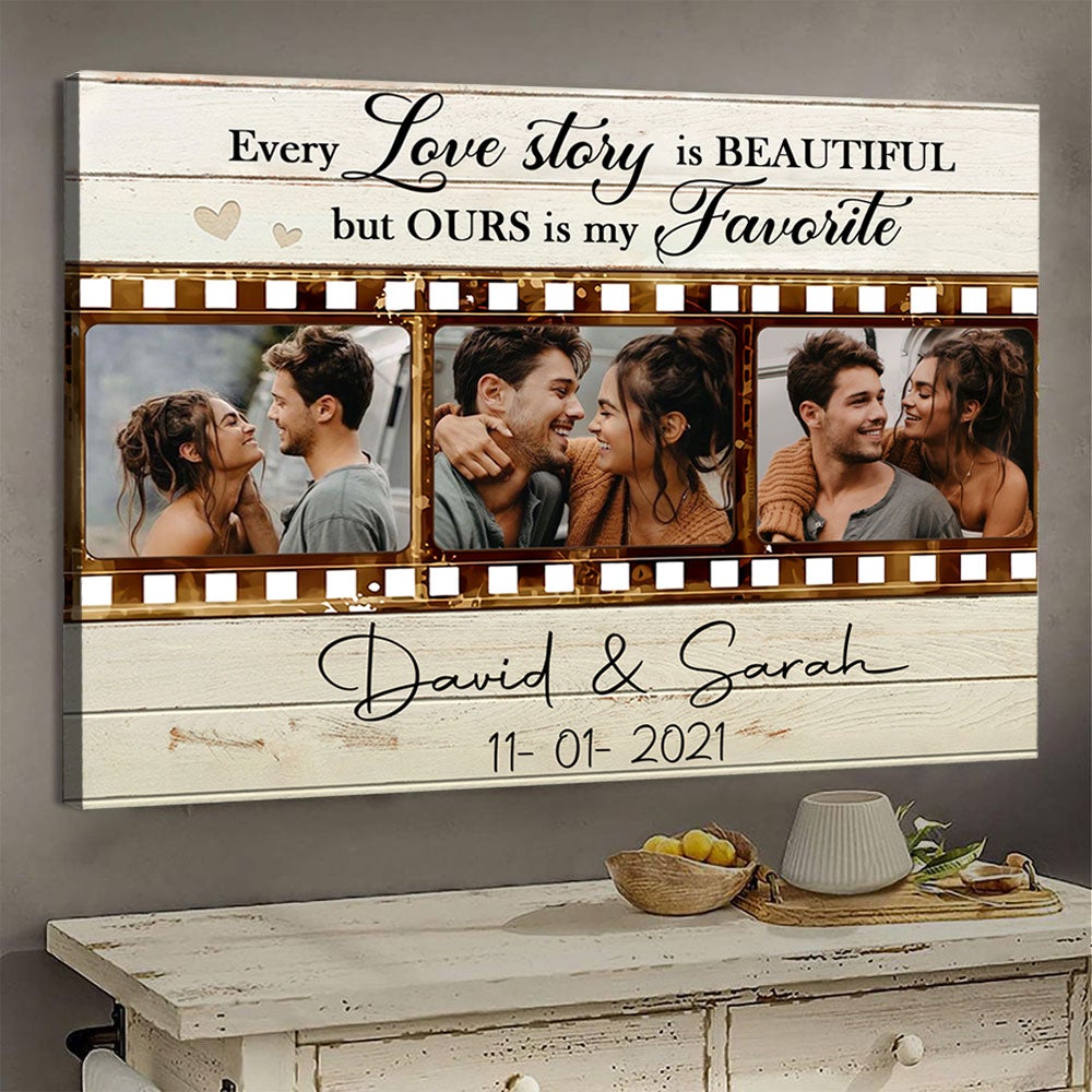Every Love Story Is Beautiful But Ours Is My Favorite - Personalized Photo Poster & Canvas - Gift For Couple banner-GG_0924b579-910e-4f01-b584-c4e43462f072.jpg?v=1644983291