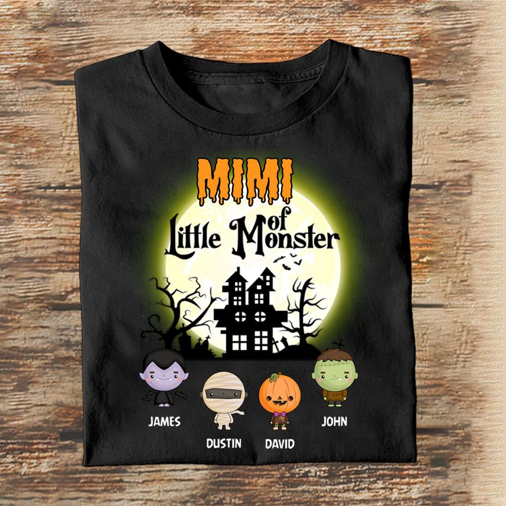 Halloween Night With Little Monsters Gift For Family Parents Grandma Papa Personalized Apparel banner-GG_59145b1e-13dd-4577-933f-3e3979e7f971.jpg?v=1633510497