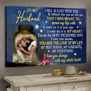 I Fell In Love With You - Personalized Photo Poster & Canvas - Gift For Husband banner-GG_fa4f7bee-791e-402d-b9a3-5908481f2763.jpg?v=1644983318