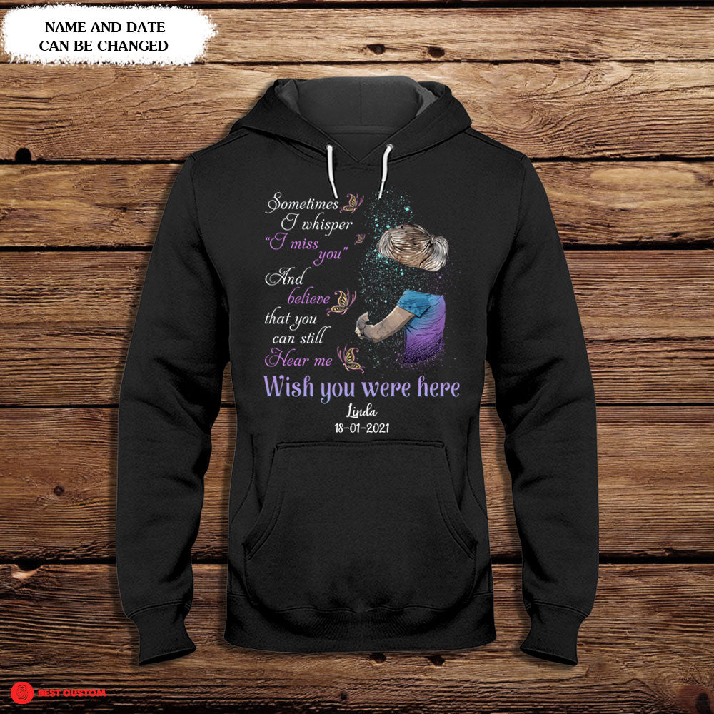 Wish You Were Here - Personalized Apparel - Memorial banner-Hoodie-FB_19f62e7c-9ab7-437c-9295-3363ca7a5316.jpg?v=1648804598