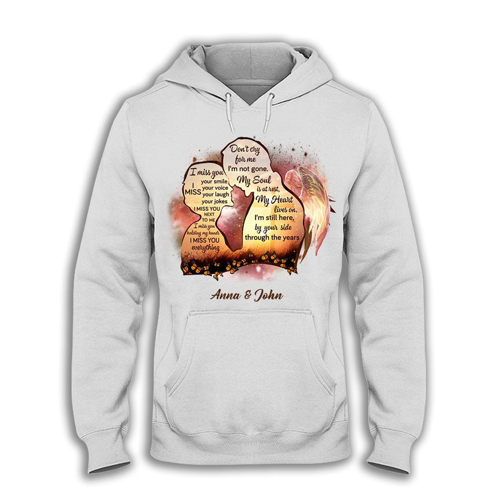 I Miss Your Smile Personalized Apparel - Memorial
