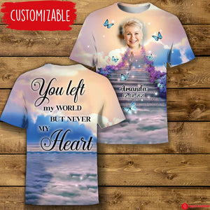 You Would Have Lived Forever Personalized Photo 3D All Over Print Shirt Memorial