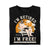 I'm Retired, I'm Free Personalized Apparel Gift For Dad