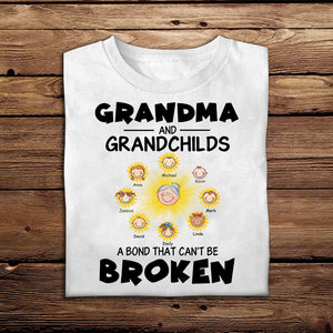 Grandma And Grandchild A That Can't Be Broken - Personalized Apparel - Gift For Grandma