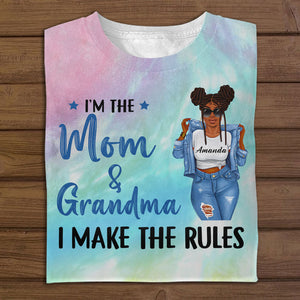 Make The Rules Personalized 3D All Over Print Shirt Gift For Mom, Grandma