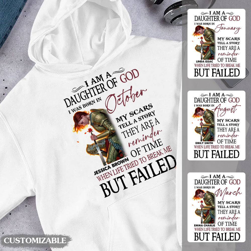 Daughter Of God Warrior Custom Birthday Personalized Apparel banner-hoodie-FB_1.jpg?v=1634027323