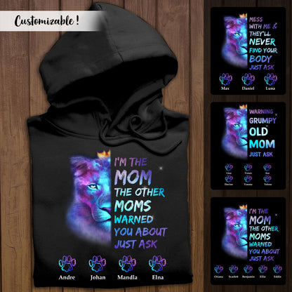 Lion Mom Mess With Me - Personalized Apparel - Gift For Mom