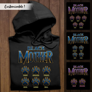Black Mother Panther Personalized Shirt Gift For Mom