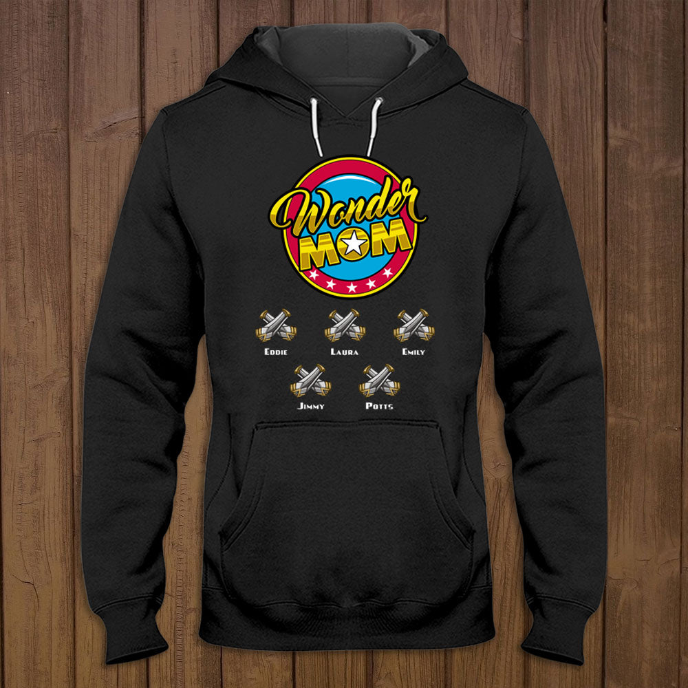 Wonder Mom Personalized Apparel Gift For Mom