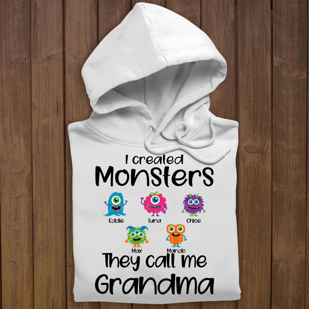 I Created Monsters They Call Me Mom - Personalized Apparel - Gift For Mom