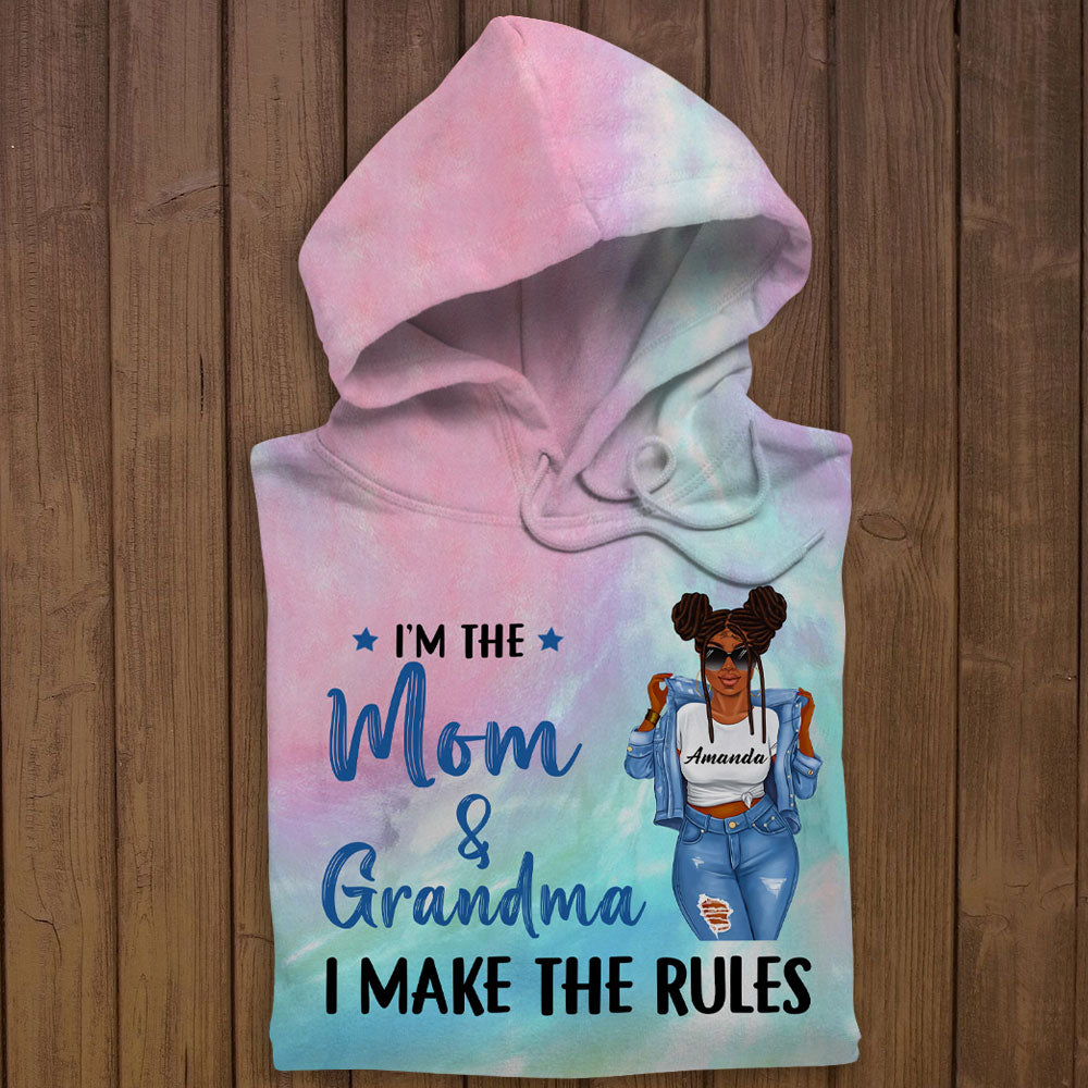 Make The Rules Personalized 3D All Over Print Shirt Gift For Mom, Grandma
