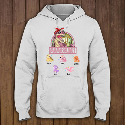 Mamasaurus Dinosaur Personalized Apparel Gift For Mom