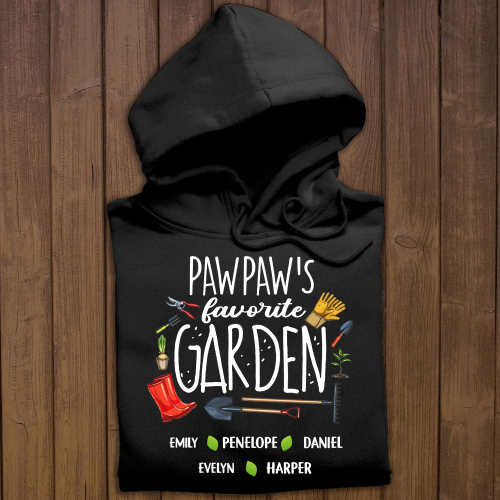 Pawpaw's Favorite Garden - Personalized Apparel - Gardening