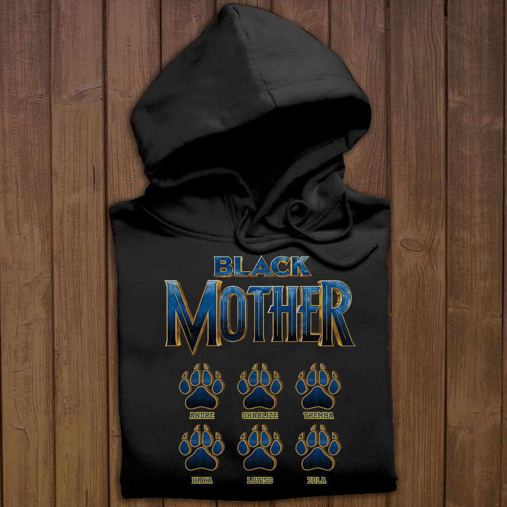 Black Mother Panther Personalized Apparel Gift For Mom