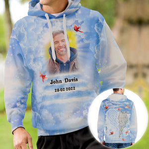 Missing You Always, Cardinal - Personalized Photo 3D All Over Print Shirt - Memorial