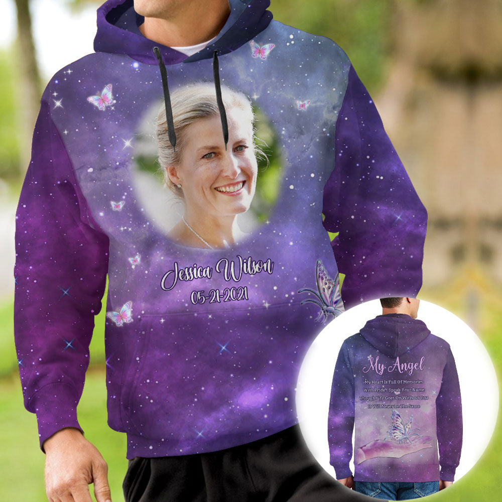 My Heart Is Full Of Memories Personalized 3D All Over Print Shirt Memorial