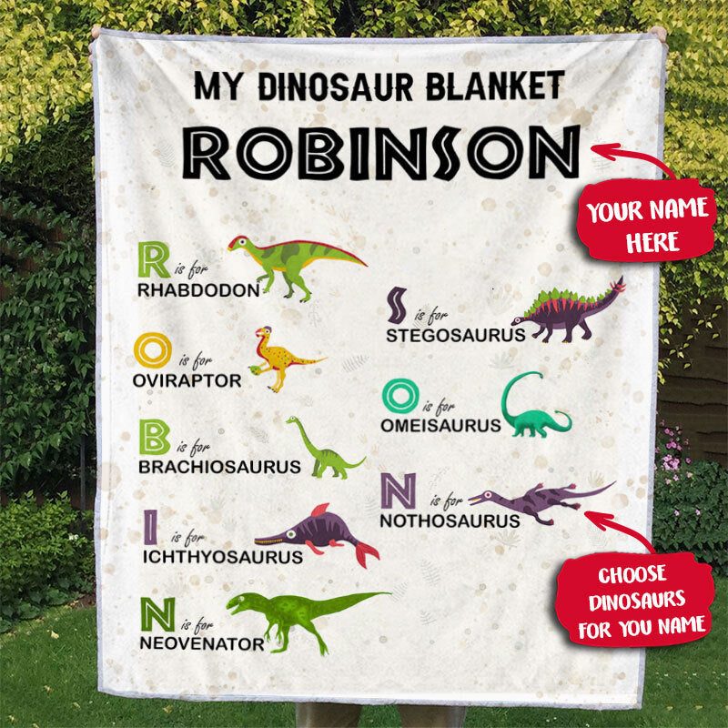 Custom Name Blanket, My Dinosaur Squad Personalized Blanket banner-lam-lai.jpg?v=1615352063