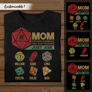 D&D Mom Just Ask - Personalized Apparel - Gift For Mom