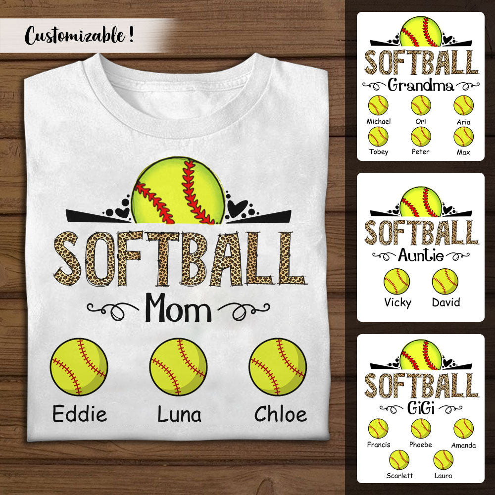 Baseball Mama Custom Name Apparel Gift For Mom